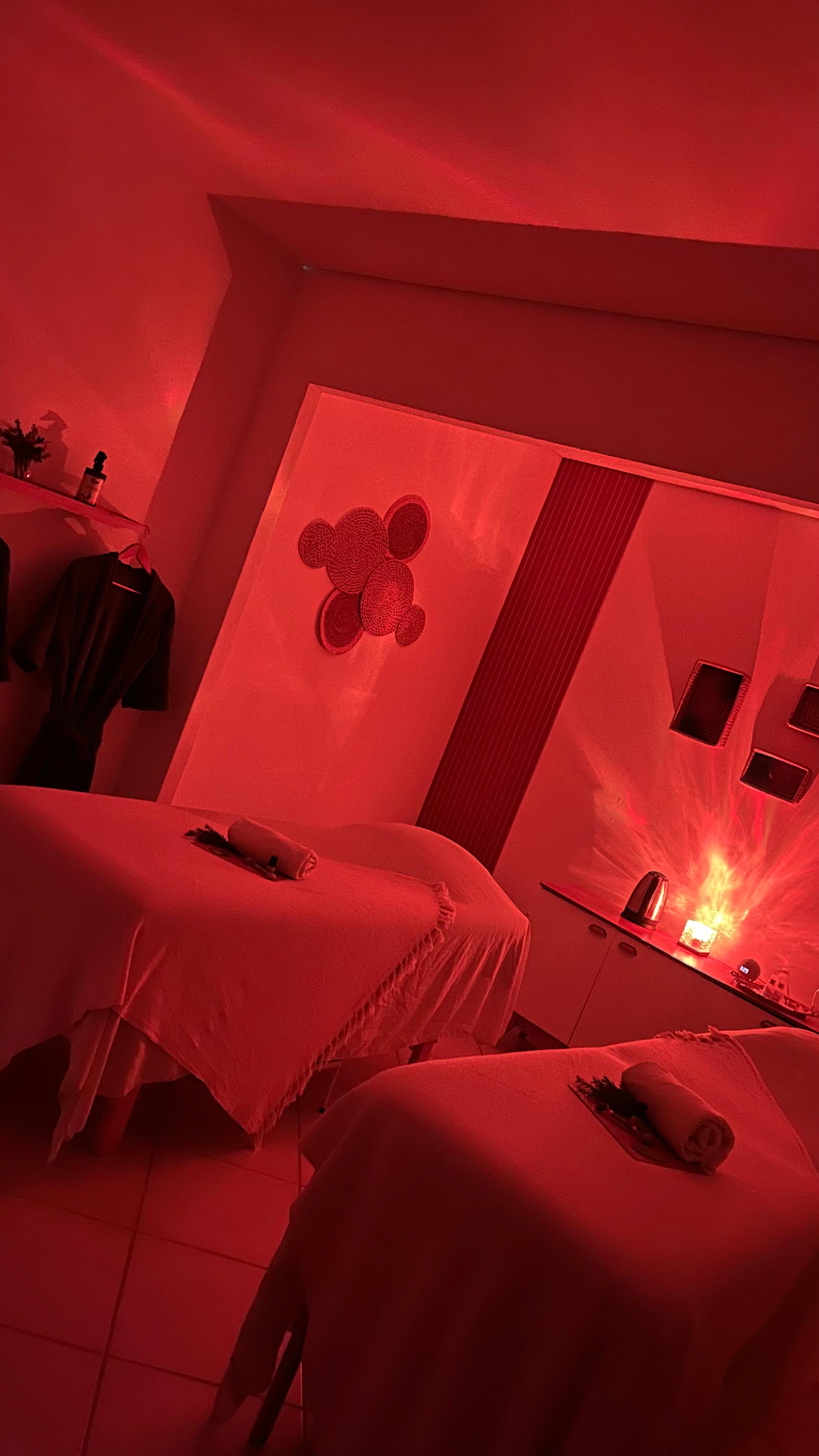Sala de Massagem Relaxante Sala de Massagem 1 - Spa Harmoniê